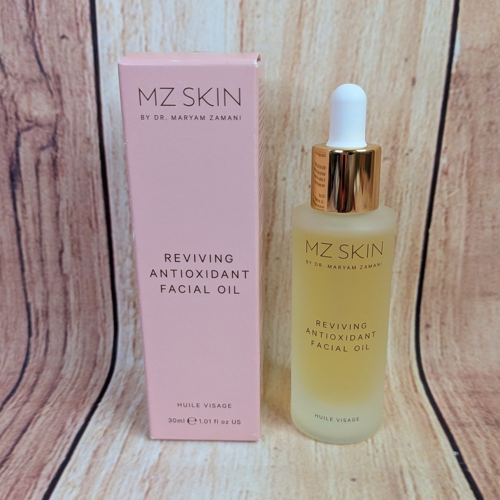 MZ Skin Reviving Antioxidant Facial Oil 30ml 1.01 oz MSRP $215